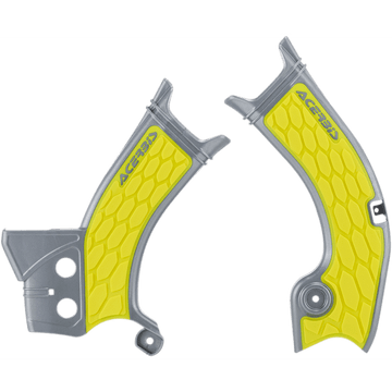 ACERBIS X-Grip Frame Guards Gray/Yellow RM-Z 250/450