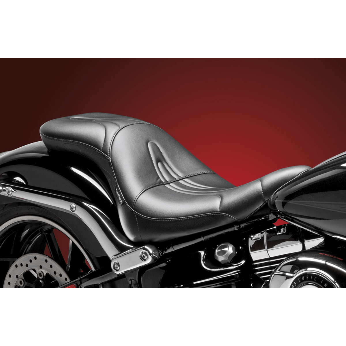 LE PERA Sorrento 2-Up Seat Stitched Black FXSB '13-'17 LKB900