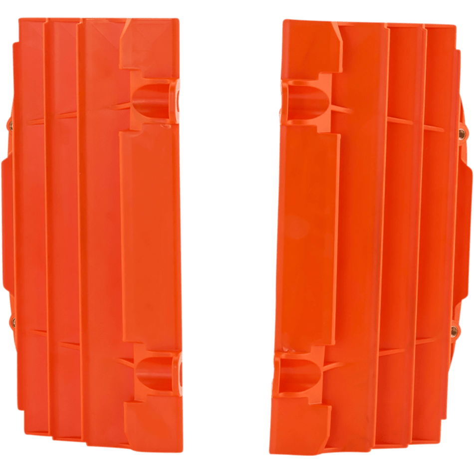 UFO Replacement Radiator Louvers Orange KTM