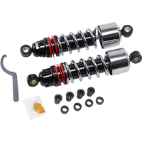 BURLY BRAND Slammer Plus Shocks Chrome XL B281205