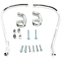 MOOSE RACING Handguards Contour 1-1/8" Silver