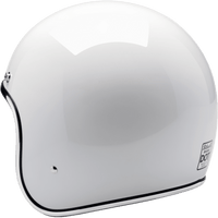 BILTWELL Bonanza Helmet Gloss White Medium 1001164203