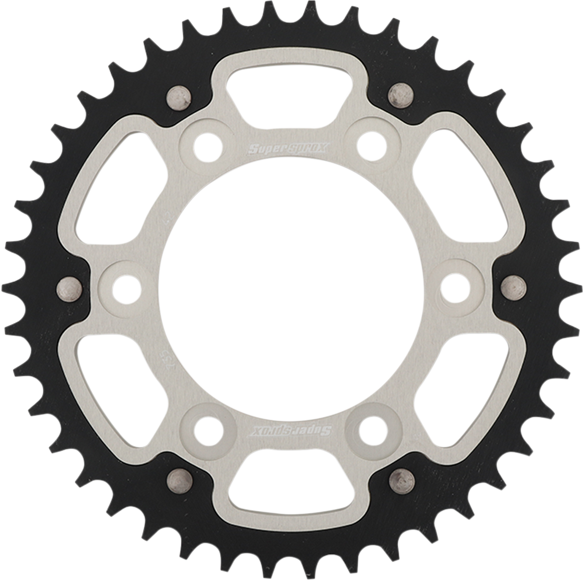 SUPERSPROX Stealth Rear Sprocket 42 Tooth Silver Ducati RST73542SLV