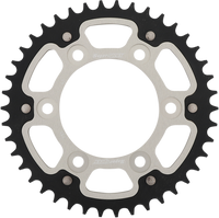 SUPERSPROX Stealth Rear Sprocket 42 Tooth Silver Ducati RST73542SLV