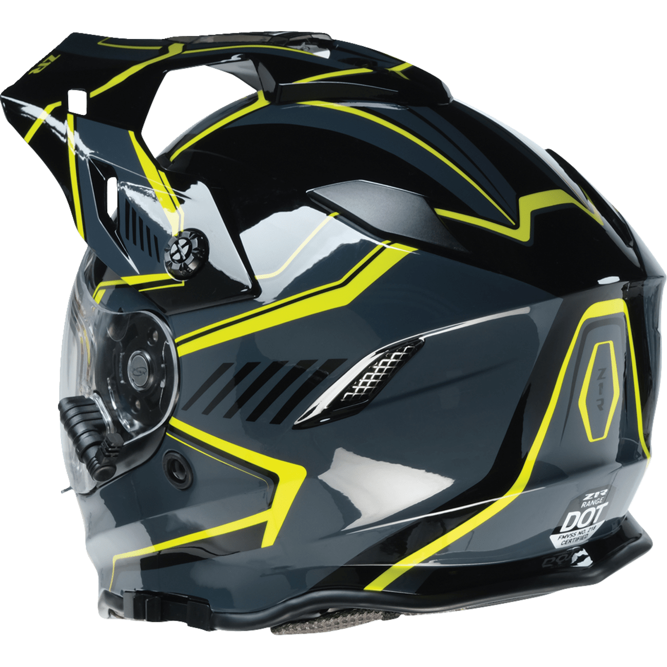 Z1R Range 2.0 Helmet Rotor Black/Hi-viz XS