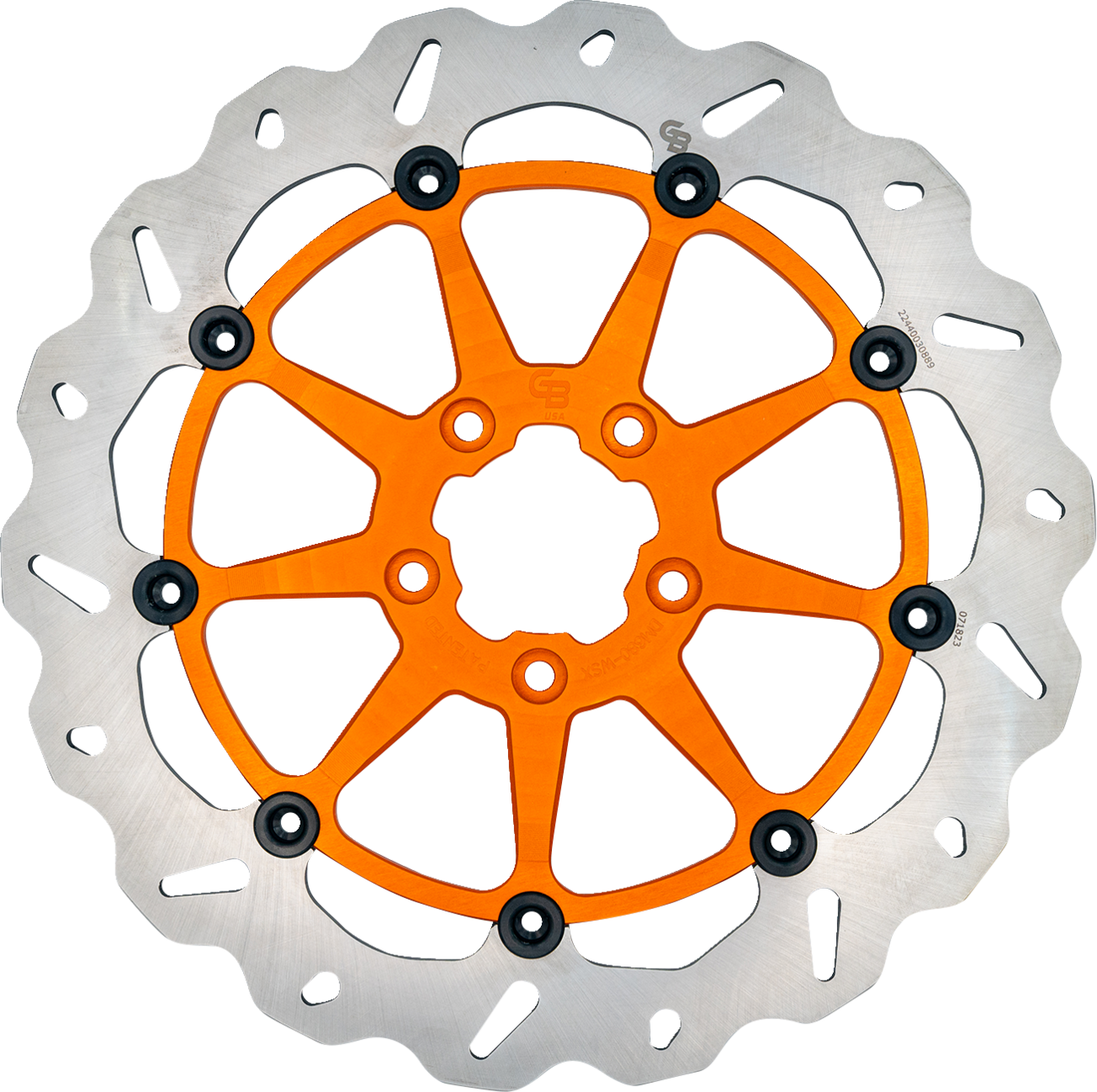 GALFER Brake Rotor Front Orange DF680CWSXO