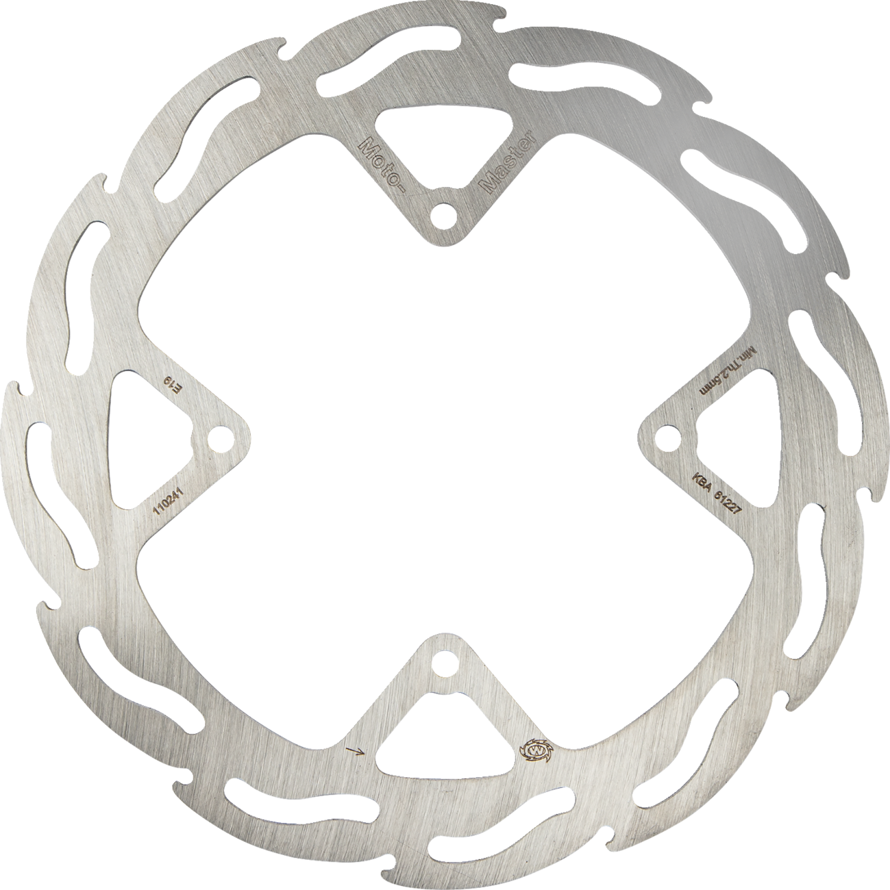 MOTO-MASTER Brake Rotor Front Flame