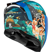 ICON Airflite™ Helmet Pleasuredome4 Blue Small