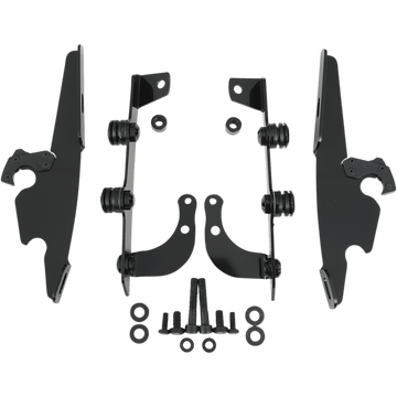 MEMPHIS SHADES Batwing Trigger Lock Mounting Kit VT 750 Phantom Black MEK1955