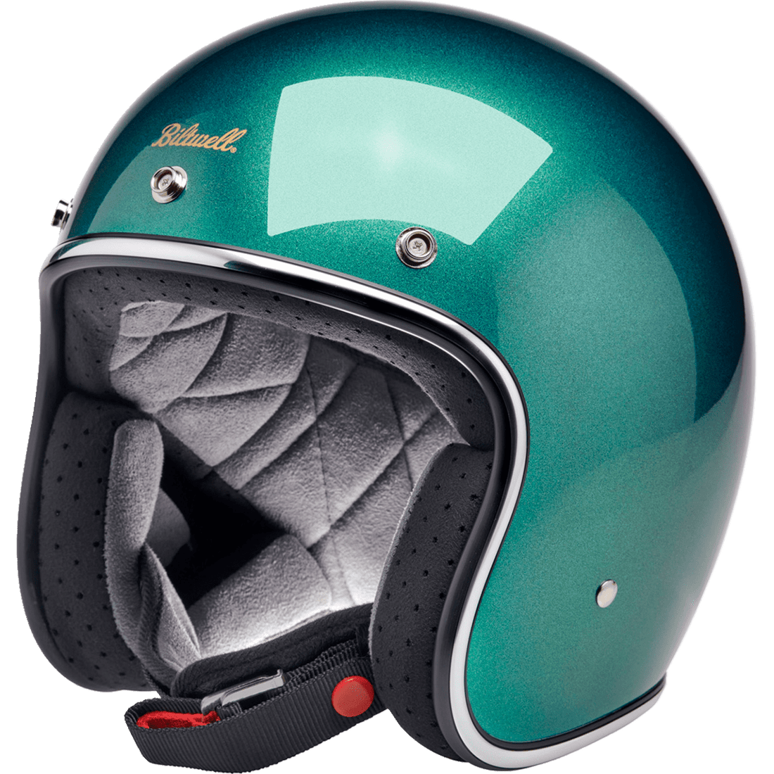 BILTWELL Bonanza Helmet Metallic Catalina Green Small 1001358202