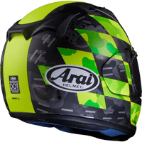 ARAI HELMETS Regent-X Helmet Patch Yellow Frost Small 010115828