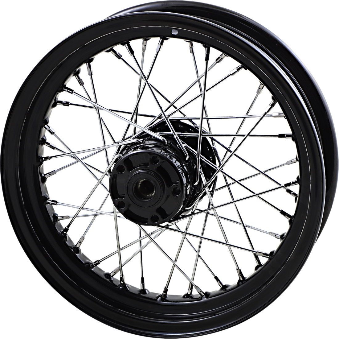 DRAG SPECIALTIES Wheel Laced 40 Spoke Rear Black 16x3