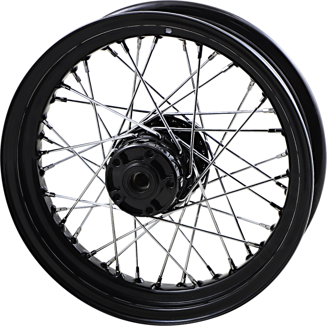 DRAG SPECIALTIES Wheel Laced 40 Spoke Rear Black 16x3