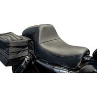 SLYFOX Slyfox Seat Black Logo Black Vinyl w/ Slipstop Carbon Fiber XL