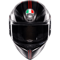 AGV K1 S Helmet Lap Matte Black/Gray/Red 2XL 2118394003034XXL