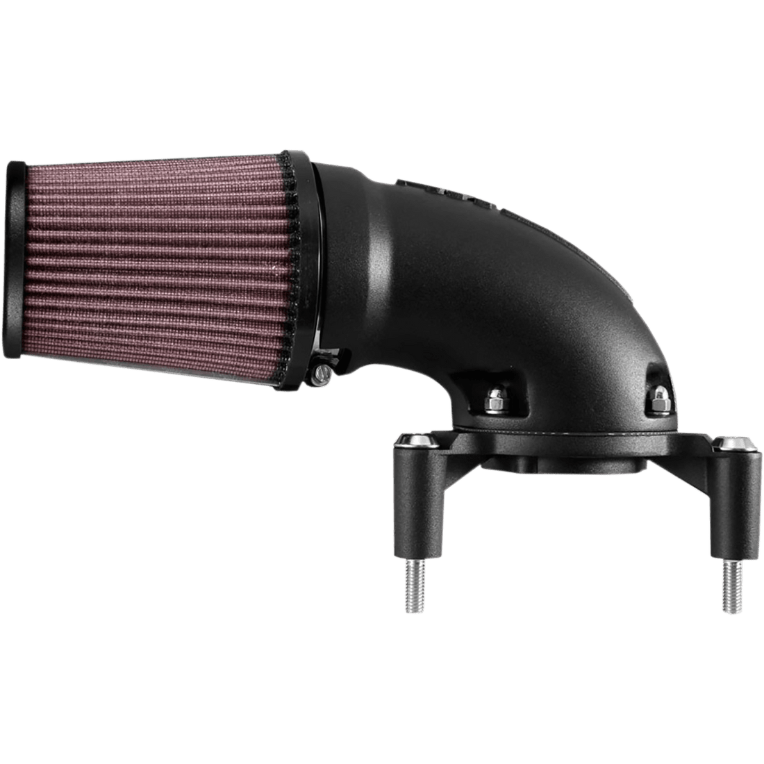 K & N Aircharger® Intake System with Cast Aluminum Intake Tube Satin Black 571134