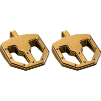 PRO-ONE PERF.MFG. BMX V1 Footpeg Male Gold 500761TIN