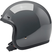 BILTWELL Bonanza Helmet Gloss Storm Gray XS 1001165201