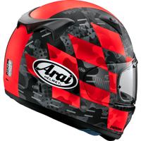 ARAI HELMETS Regent-X Helmet Patch Red Frost Medium 010115835