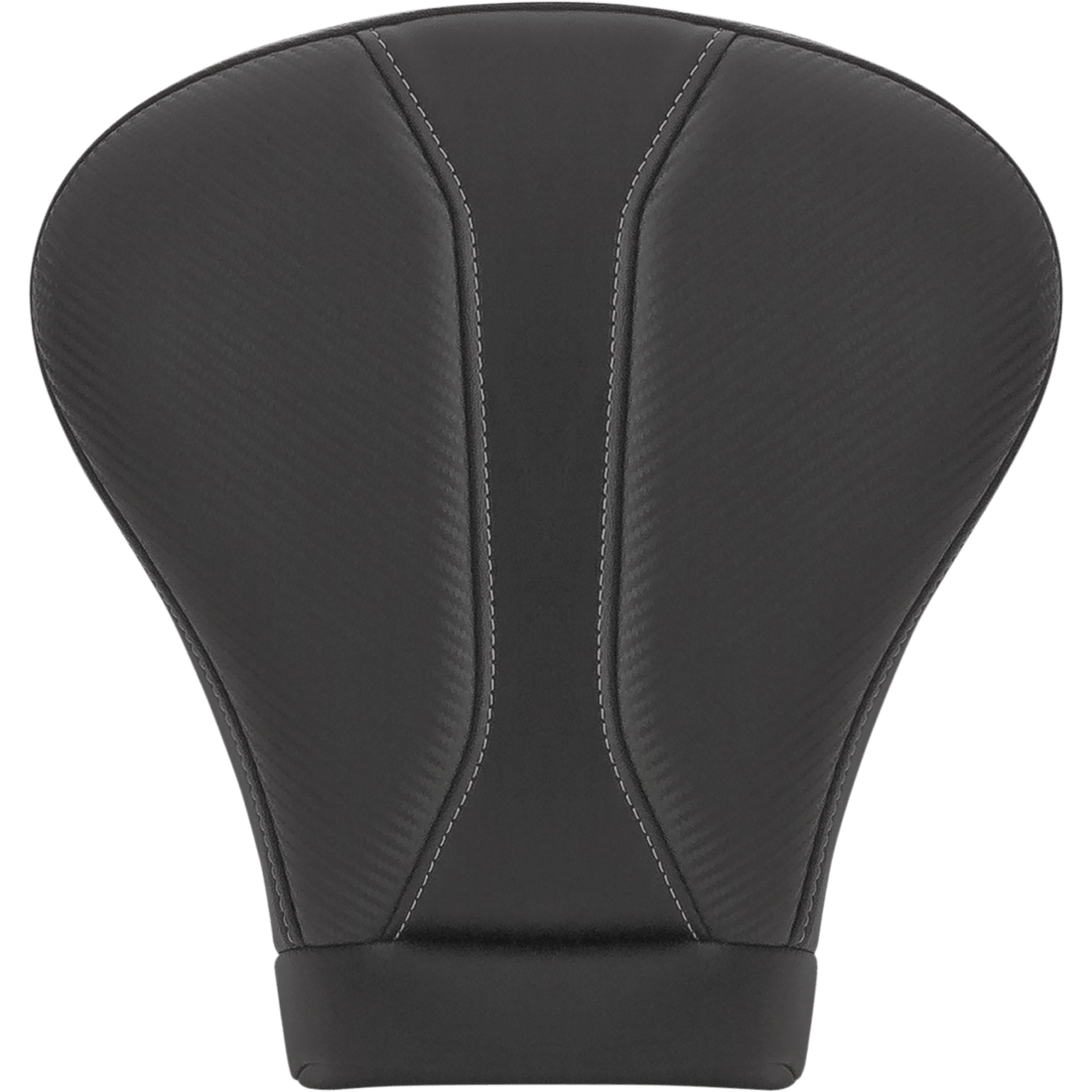 SADDLEMEN Dominator Pillion Pad Extended Reach/Touring Black w/ Gray Stitching FLH/FLT '08-'22 80807B0142EXT