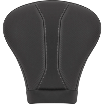 SADDLEMEN Dominator Pillion Pad Extended Reach/Touring Black w/ Gray Stitching FLH/FLT '08-'22 80807B0142EXT