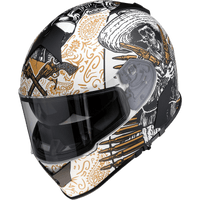 Z1R Warrant Helmet Sombrero White/Gold 2XL