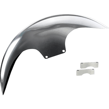 PAUL YAFFE BAGGER NATION Cafe Front Fender 21" Satin Spacers PYO:CAFE2113ES