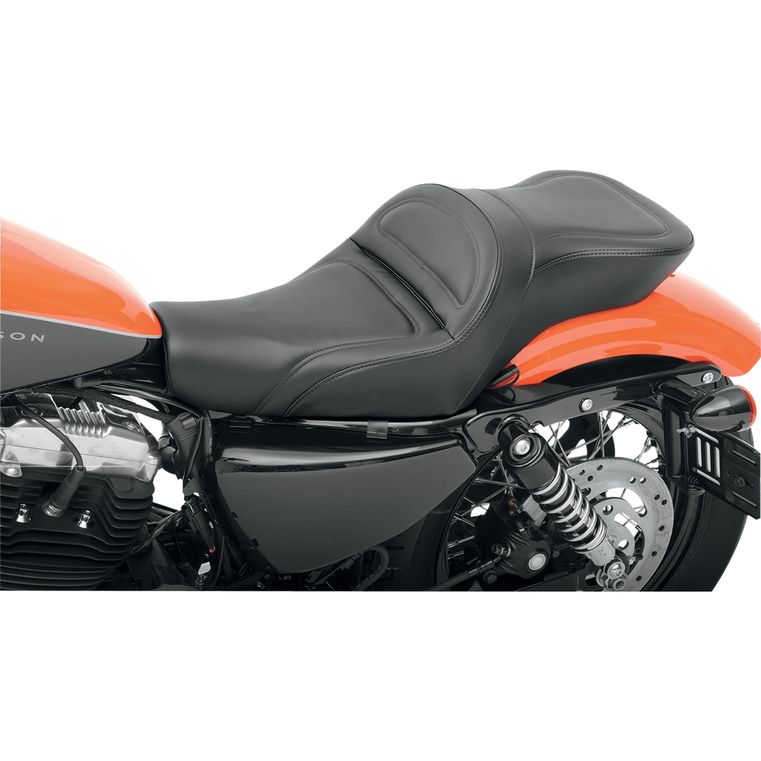 SADDLEMEN Seat Explorer™ Without Backrest Stitched Black XL '04-'22 80711029