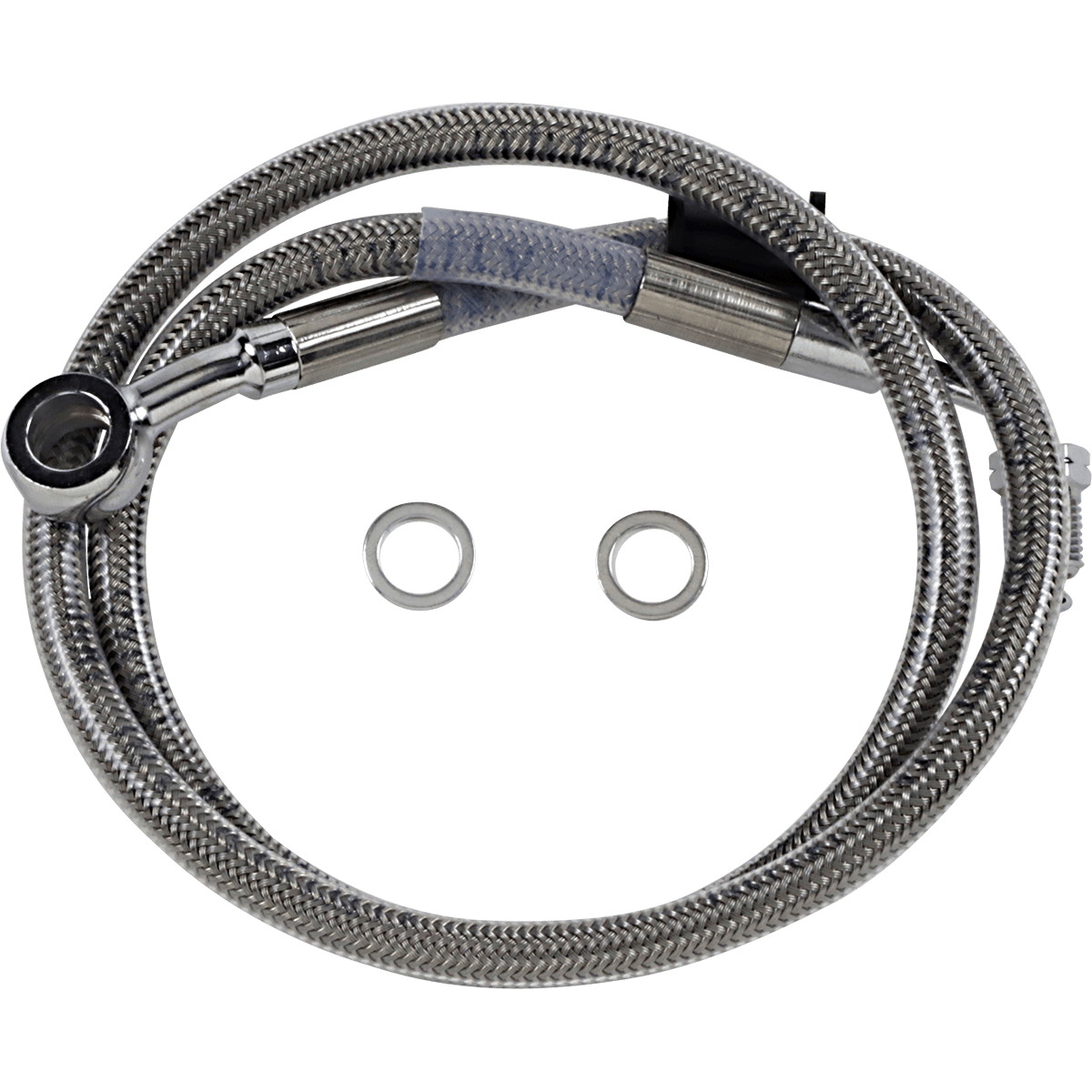 DRAG SPECIALTIES Brake Line +4" Stainless Steel '18-'22 Softail