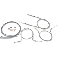 BARON Cable Line Kit 12" 14" XVS1300 Stainless Steel