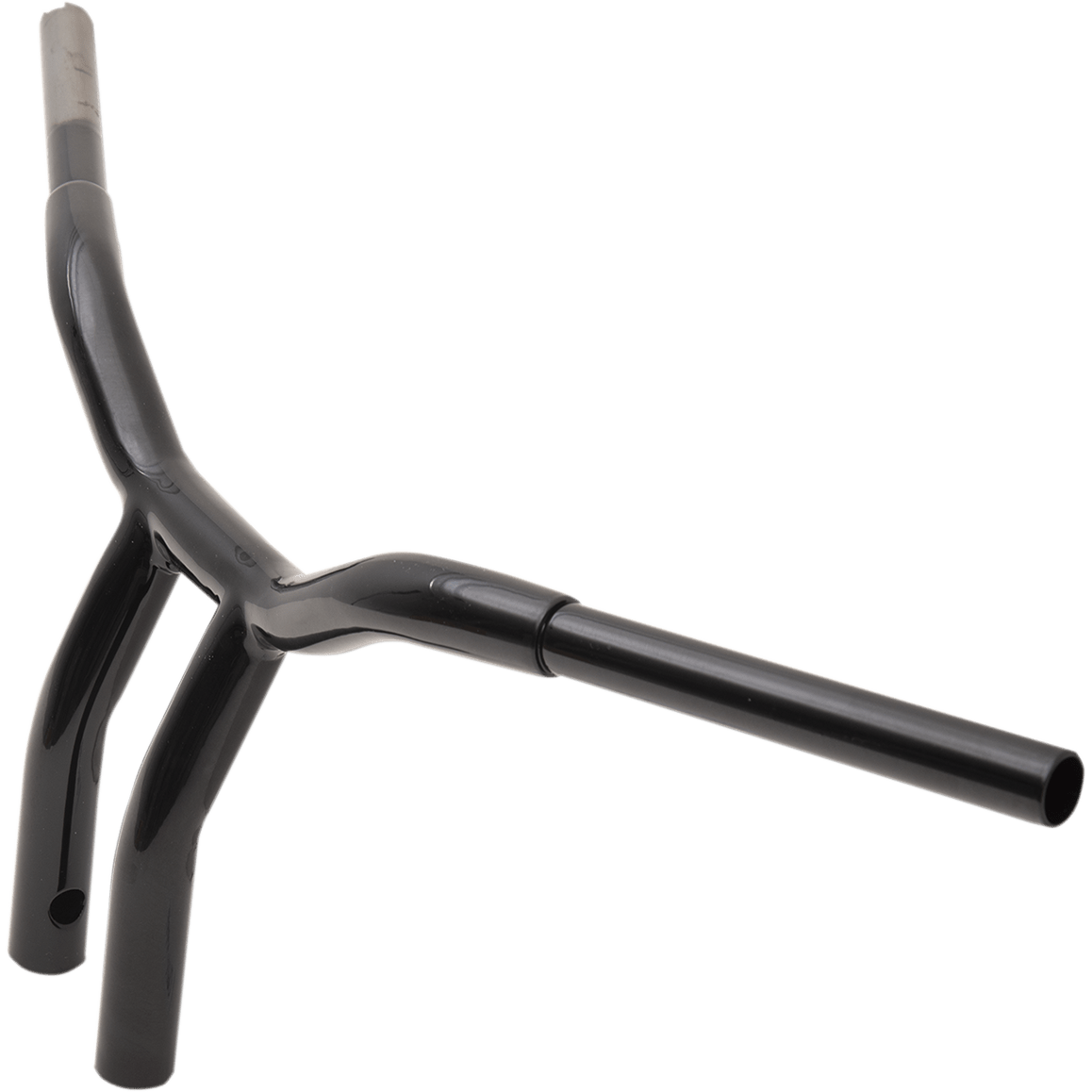 LA CHOPPERS Handlebar Kage Fighter One Piece Bent 10" Black LA733810B