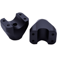 TRASK Risers Assault 2" Black TM86022RC