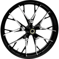 COASTAL MOTO Wheel Marlin Front Dual Disc/without ABS Black Cut 21x3.5