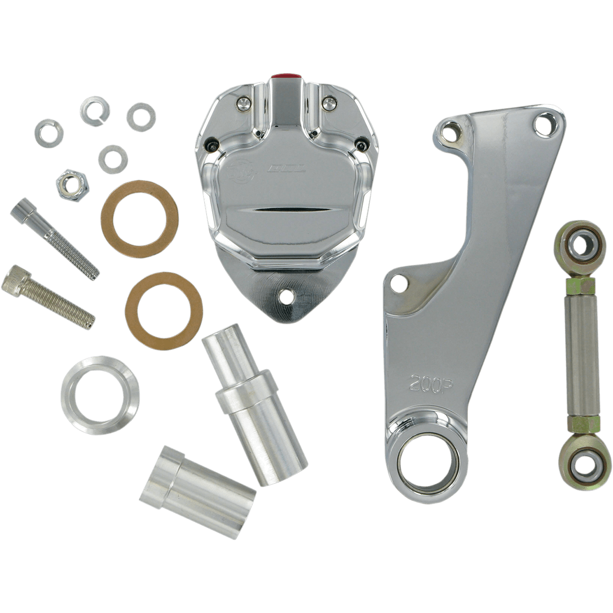 GMA ENGINEERING BY BDL Front Caliper Springers Classic Chrome GMA200PC