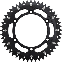 MOOSE RACING Dual Sprocket Black 48 Tooth