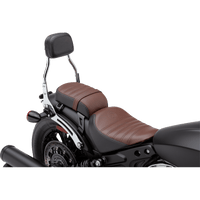 COBRA Detachable Backrest Mini Chrome Bobber 5022015