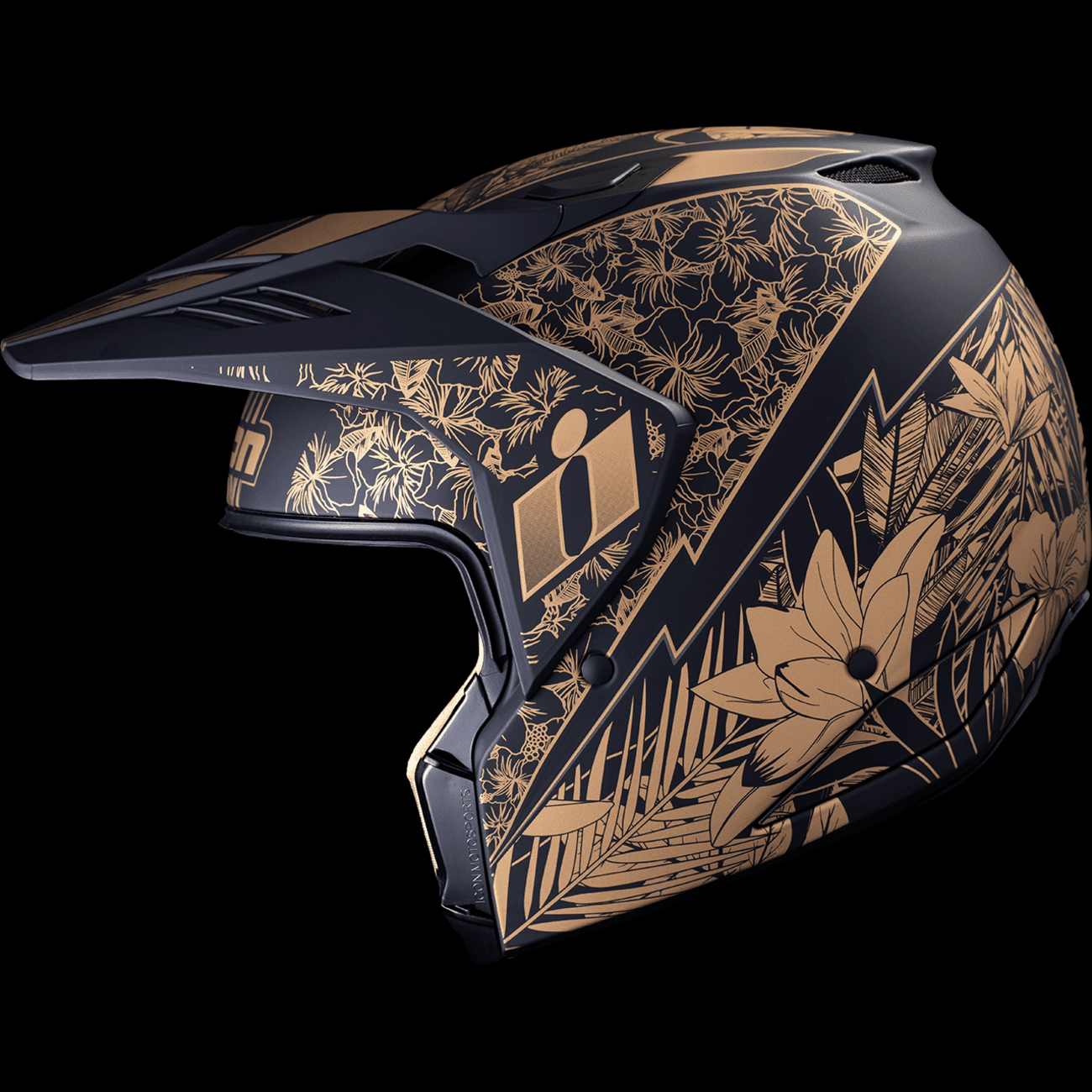 ICON Elsinore™ Helmet Kaonohi Black XS