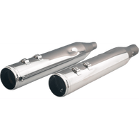 KHROME WERKS 4-1/2" HP-Plus® Slip-On Mufflers with Race Tip Chrome M8