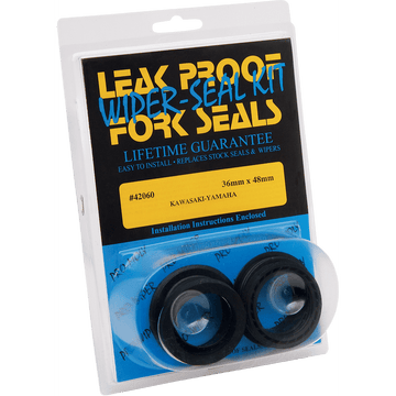 LEAKPROOF SEALS Pro-Moly Seal/Wiper Kit 36 mm ID x 48 mm OD x 11 mm T