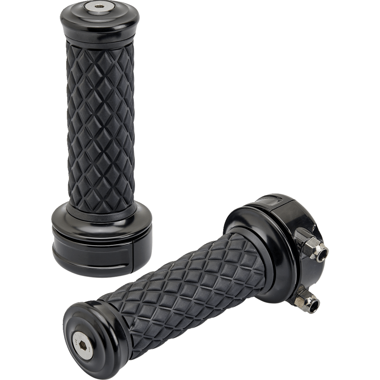 BILTWELL Grips Alumicore Custom Black 660620101