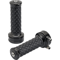 BILTWELL Grips Alumicore Custom Black 660620101