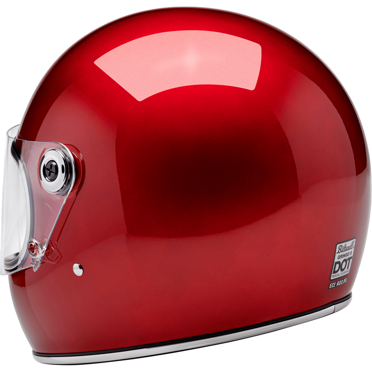 BILTWELL Gringo S Helmet Metallic Cherry Red XS 1003351501