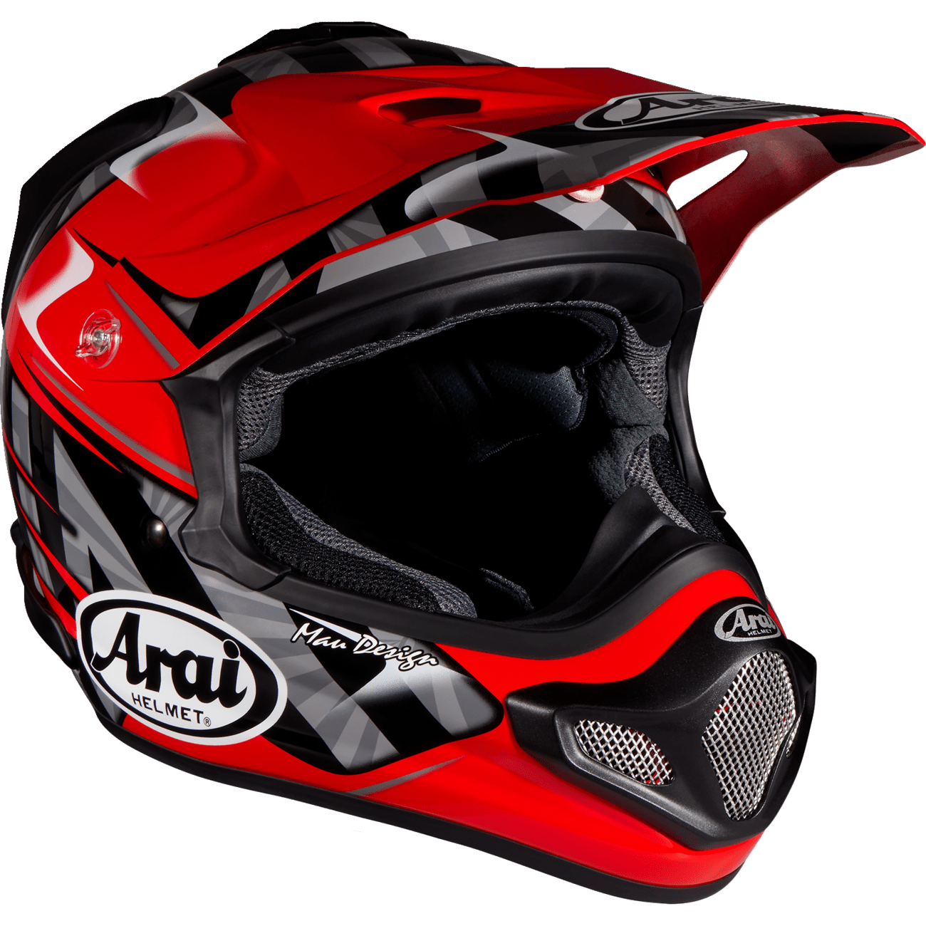 ARAI HELMETS VX-Pro4 Helmet Scoop Red Small