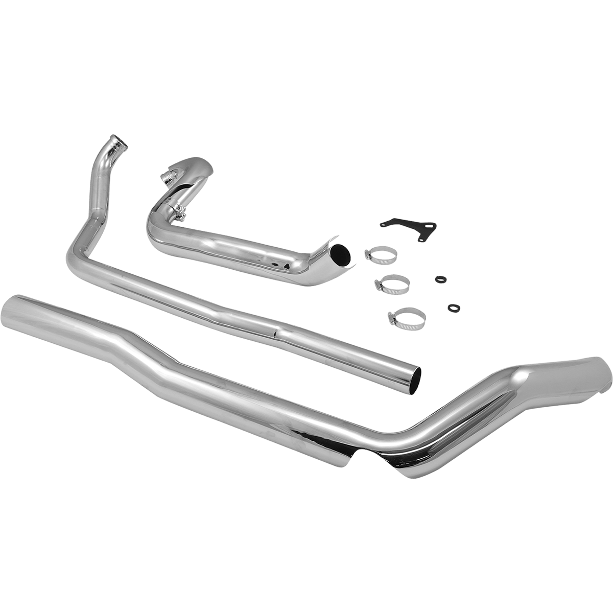 COBRA True Dual Headpipes Chrome '95-'06 FL 6250