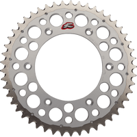 RENTHAL Twinring™ Rear Sprocket 49 Tooth Silver 224052049GPSI