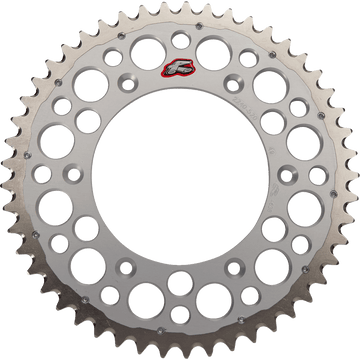 RENTHAL Twinring™ Rear Sprocket 49 Tooth Silver 224052049GPSI