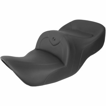 SADDLEMEN RoadSofa™ Seat without Backrest Black w/ Black Stitching GL1800 '01-'10 H0107187