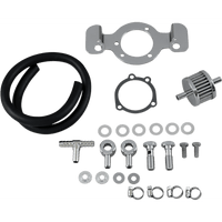 DRAG SPECIALTIES Crankcase Breather with Support Bracket Kit Sportster