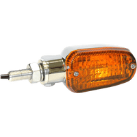 K&S TECHNOLOGIES Turn Signal DOT&E-mark Single Filament Chrome/Amber 257700CM