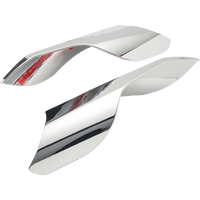 CIRO Heat Deflectors Chrome Indian